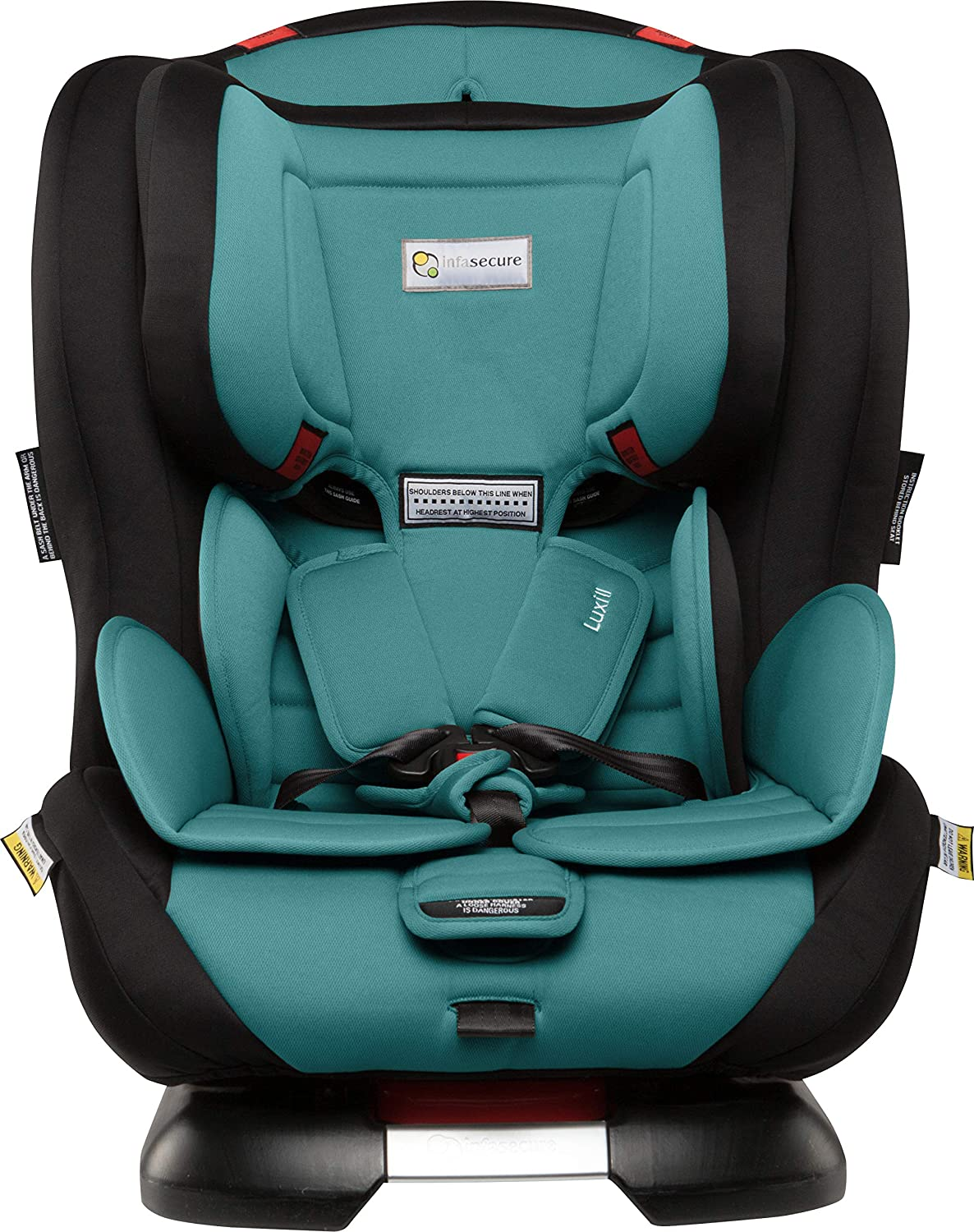 Infasecure Luxi II Astra Convertible Car Seat for 0 to 8 Years, Aqua (CS4313) image number 1