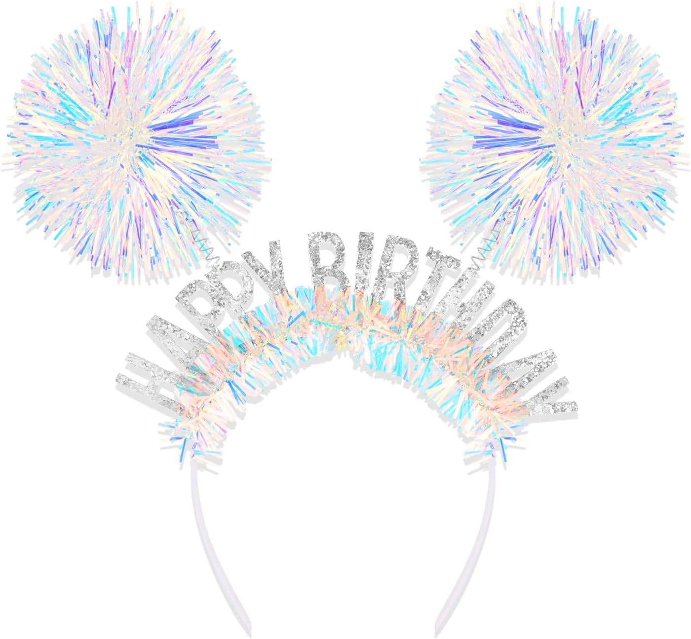 CAVETEE Birthday Crown, Happy Birthday Headband for Women Happy Birthday Decorations for Women Birthday Gifts