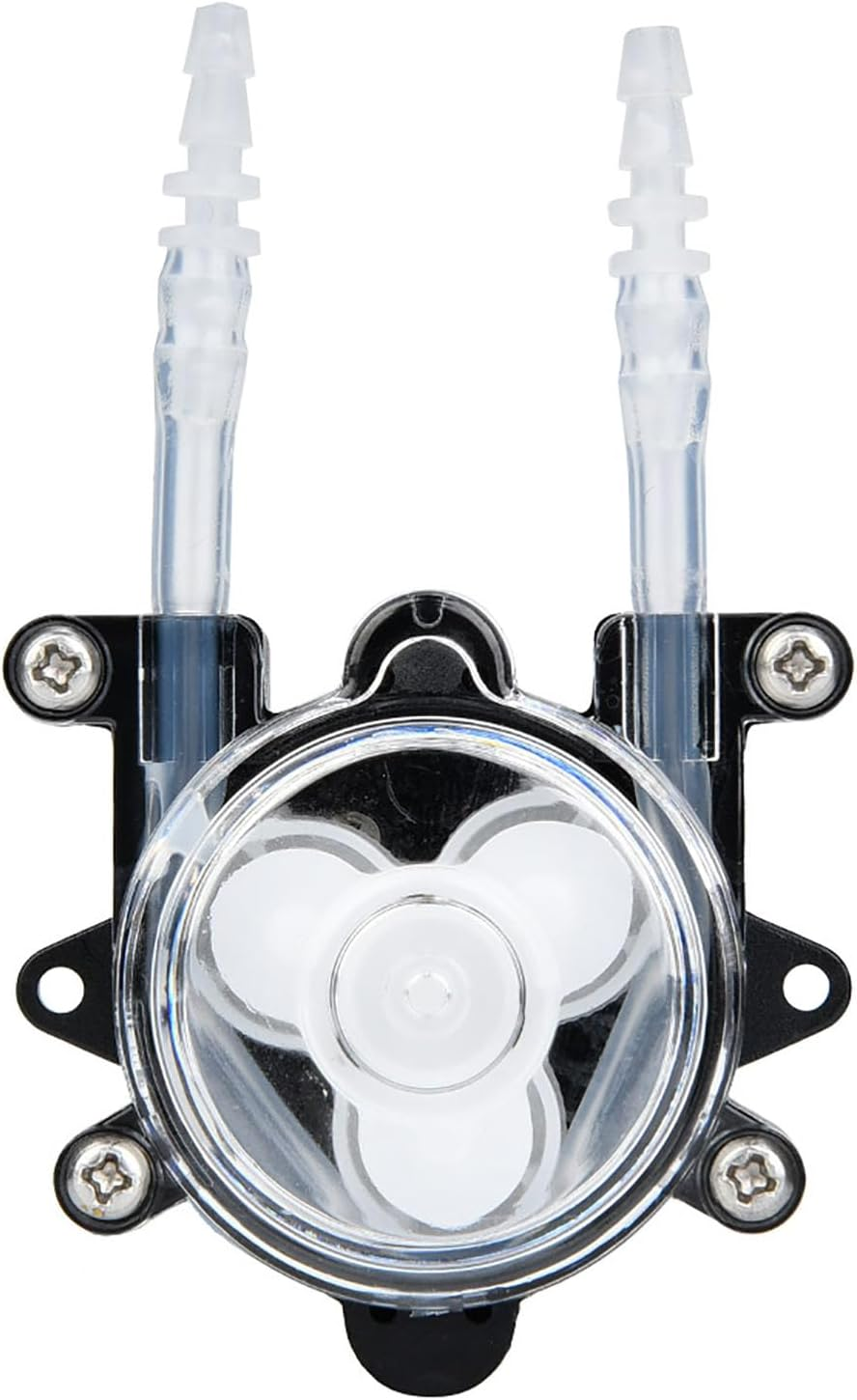 CHICIRIS G528 Peristaltic Pump, 0-23Ml/Min Adjustable Flow Rate, 12V DC Laboratory Pump with 3 * 5Mm Silicone Tube for Biochemical Analysis, Lab Fluid Transfer image number 5