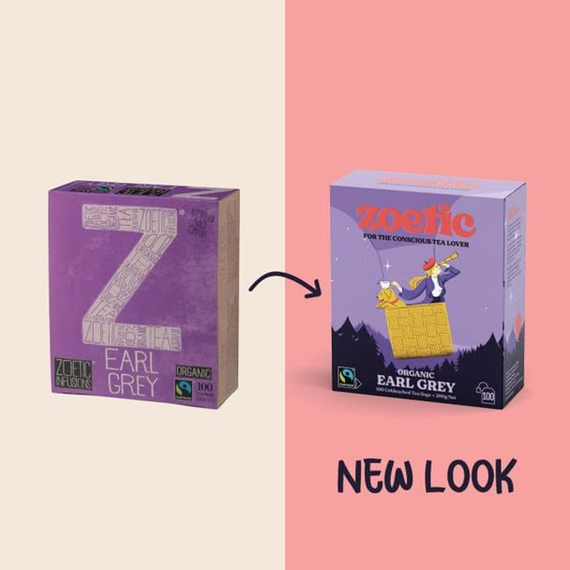 Organic Earl Grey Tea Bags 100 Pack image number 1