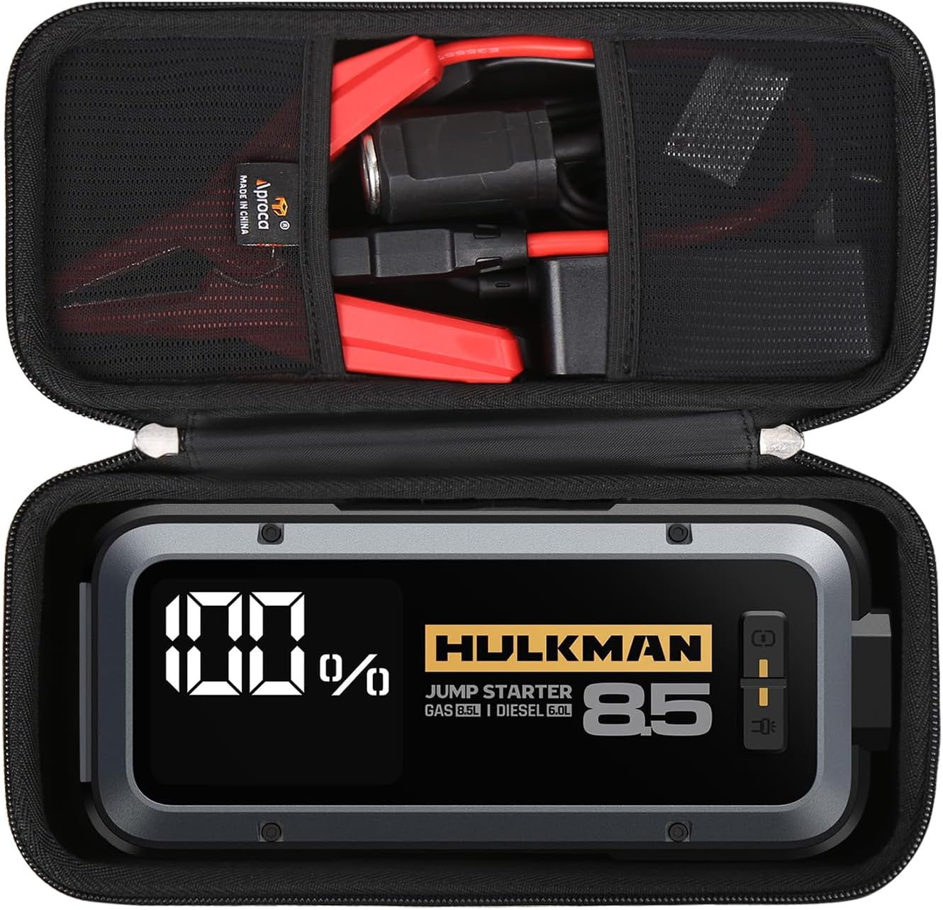 Aproca Hard Travel Storage Case Compatible with DBPOWER 600A 18000Mah Portable Car Jump Starter (Grey) image number 3