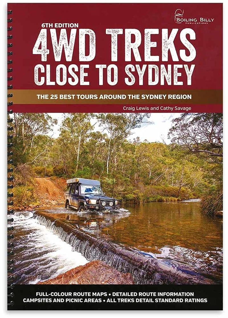 4WD Treks Close to Sydney 6/E - A4 Spiral Bound: the 25 Best Tours around the Sydney Region image number 2