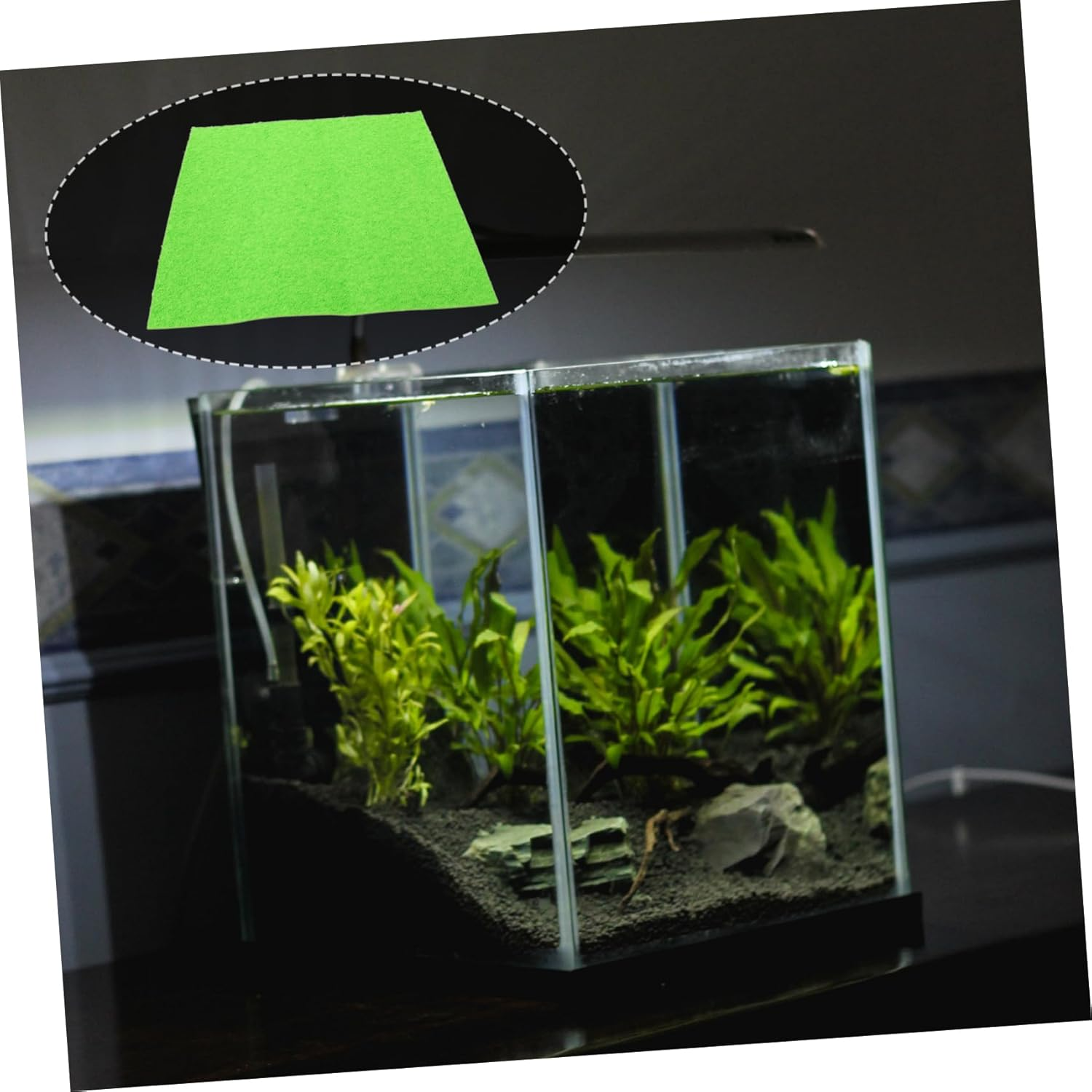 Sosoport Aquarium Bottom Mat Non- Fish Tank Pad for Stability and Insulation Thicken Design Thickness for Aquatic Pet Environments image number 4