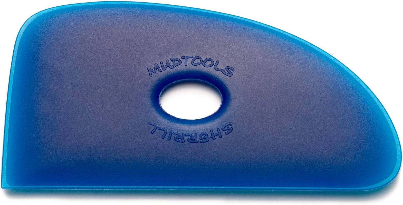 Mudtools Polymer Rib Red Size 1 Very Soft - Kidney Shape - Ceramics, Pottery, Clay - R1