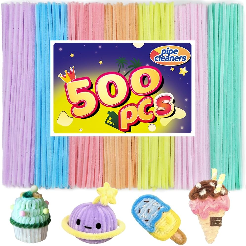 Pipe Cleaners, Pipe Cleaners Craft, Arts and Crafts, Crafts, Craft Supplies, Art Supplies (Beige)&hellip;