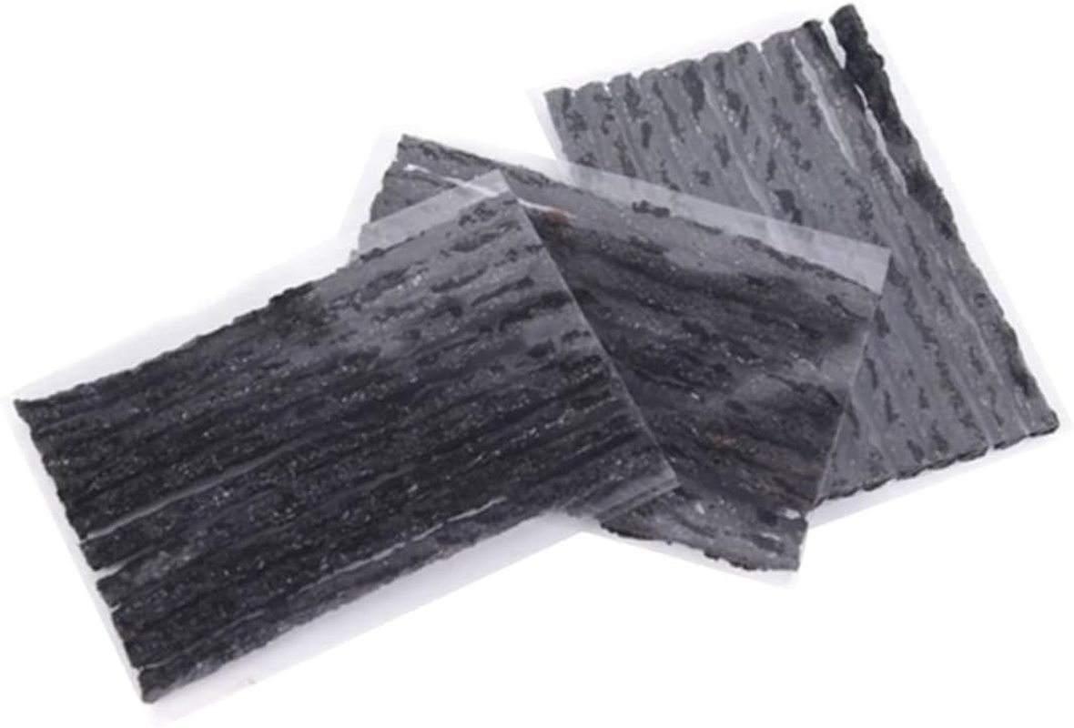 Ipetboom 100Pcs Car Tire Seal Strip Tubeless Repair Tape 100X3.5Mm Black Automotive Wheel Tire Puncture Repair Tool Suitable for in Australia image number 1