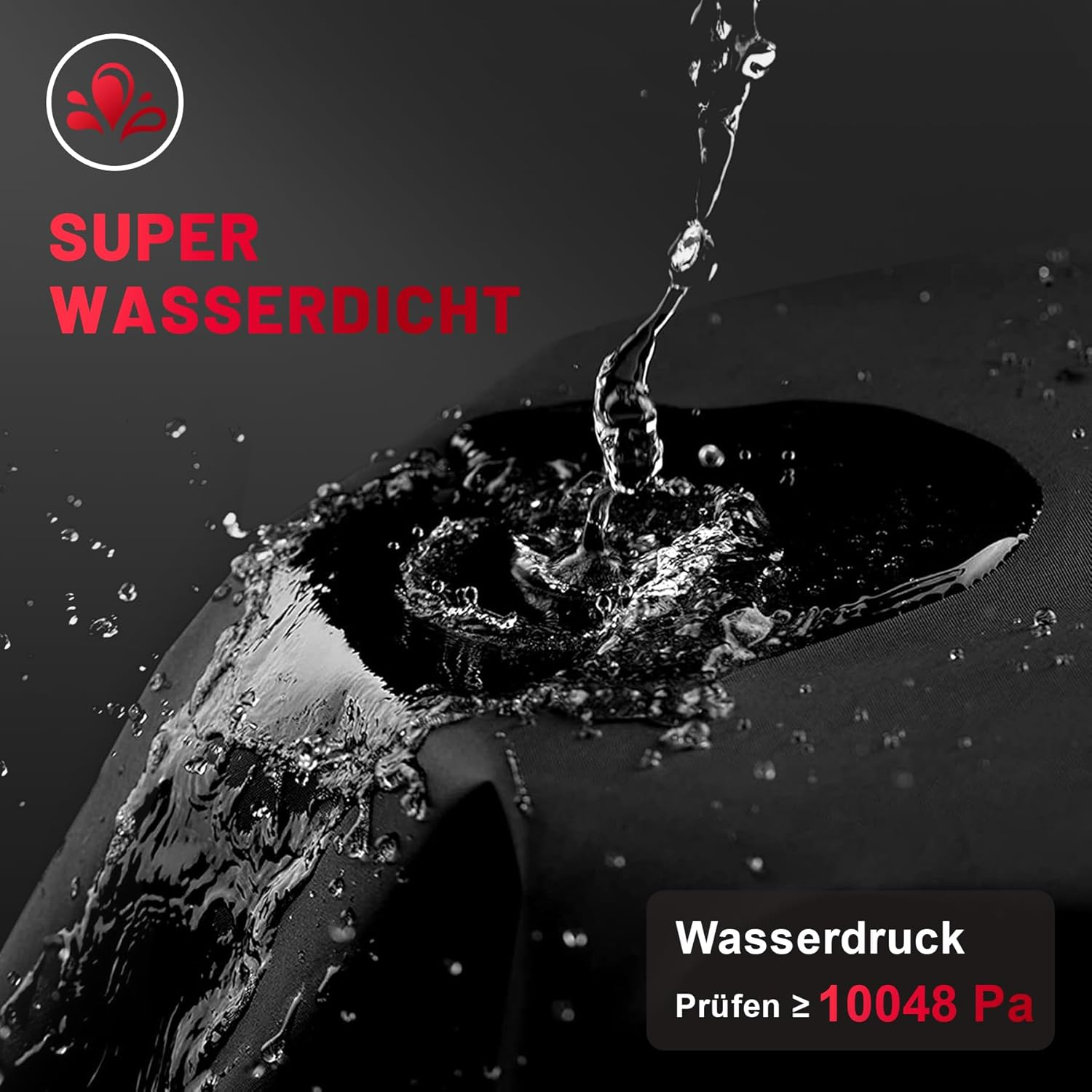 Zettum Quad Cover ATV Cover - 95" X 48" X 48" ATV Car Cover 600D PU Heavy Duty & Waterproof, Outdoor Vehicle Cover All Weather Large for Polaris, Honda, Yamaha (241 L X 121 W X 121 H Cm)