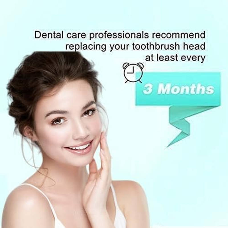 Toothbrush Heads Compatible Oral B Braun, 12 Pack Professional Electric Toothbrush Heads Sensitive Clean Brush Heads Refill for Oral-B 7000/Pro 1000/9600/ 500/3000/8000