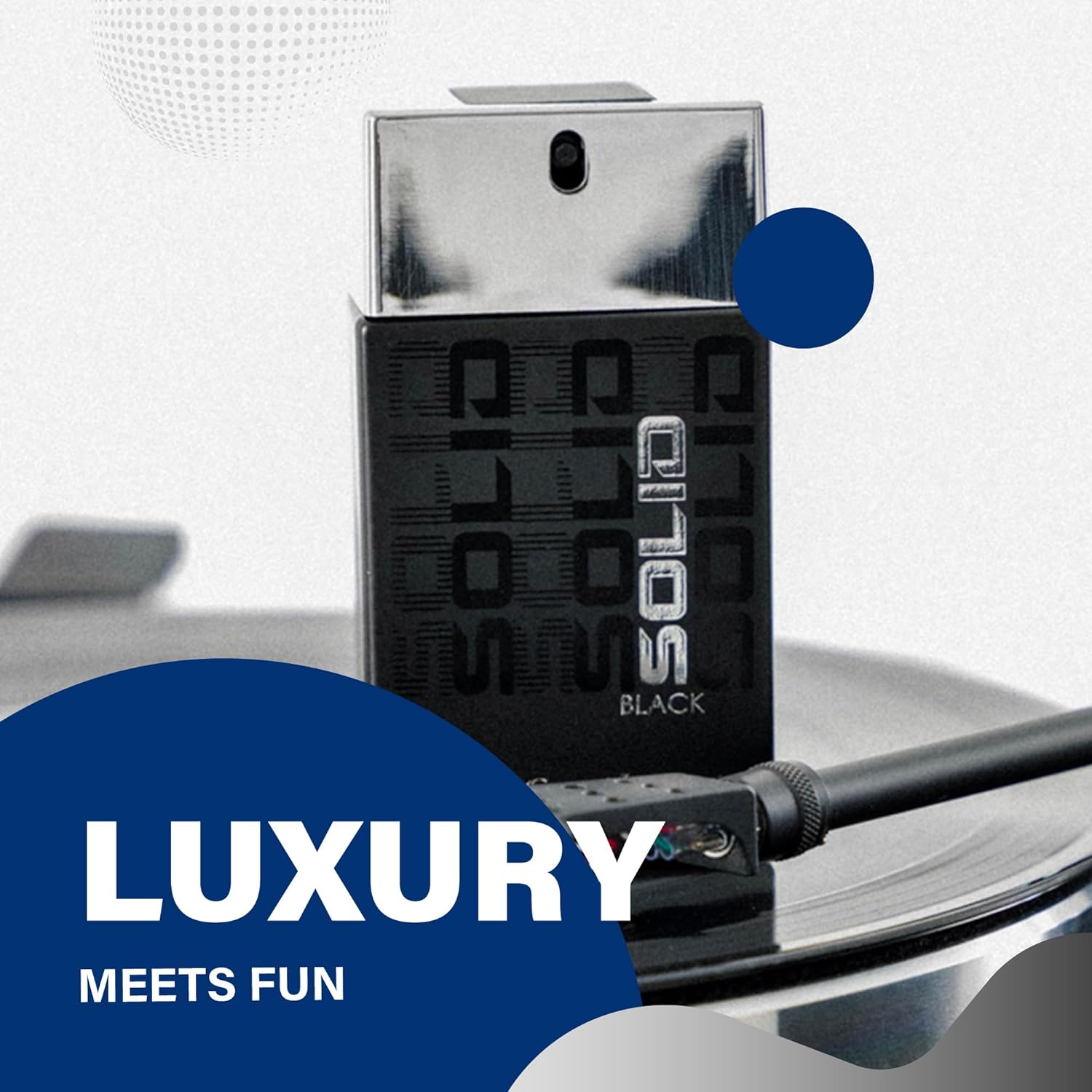 Sapil Solid Black - EDT Spray for Men - Powerful and Exotic Eau De Toilette - Long Lasting and Addictive Cologne - Opens with Citrus Notes - Perfect for Date Night or Evening Out - 3.4 Oz image number 2