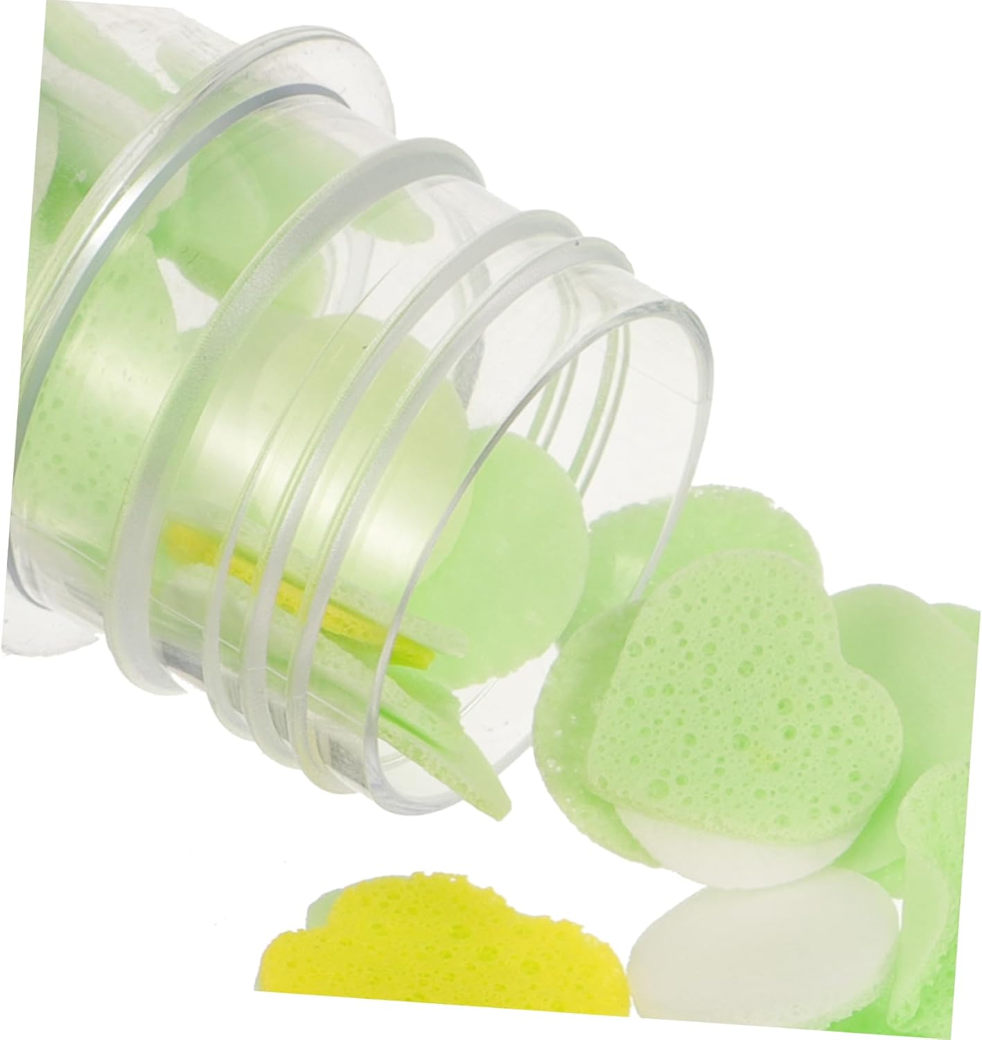 KOMBIUDA 5Pcs Portable Soap for Travel Scented Foaming Soap Petals Disposible Paper for Outdoor Bath image number 2