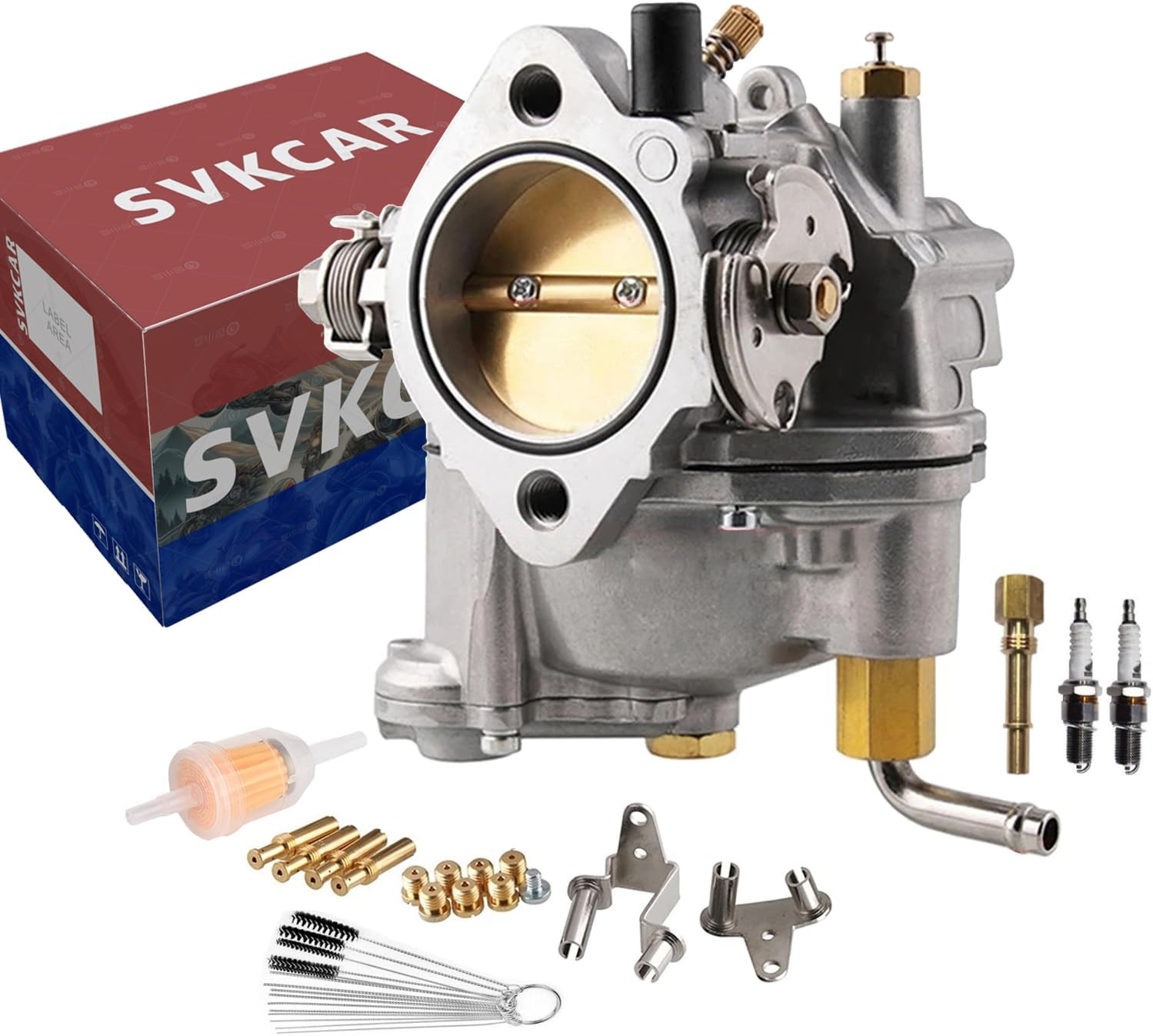 Carburetor 11-0420 for Harley Davidson Super E Big Twin Sportster Shorty Softail Road King Fatboy Electra Glide Carb (With Brushes) image number 3