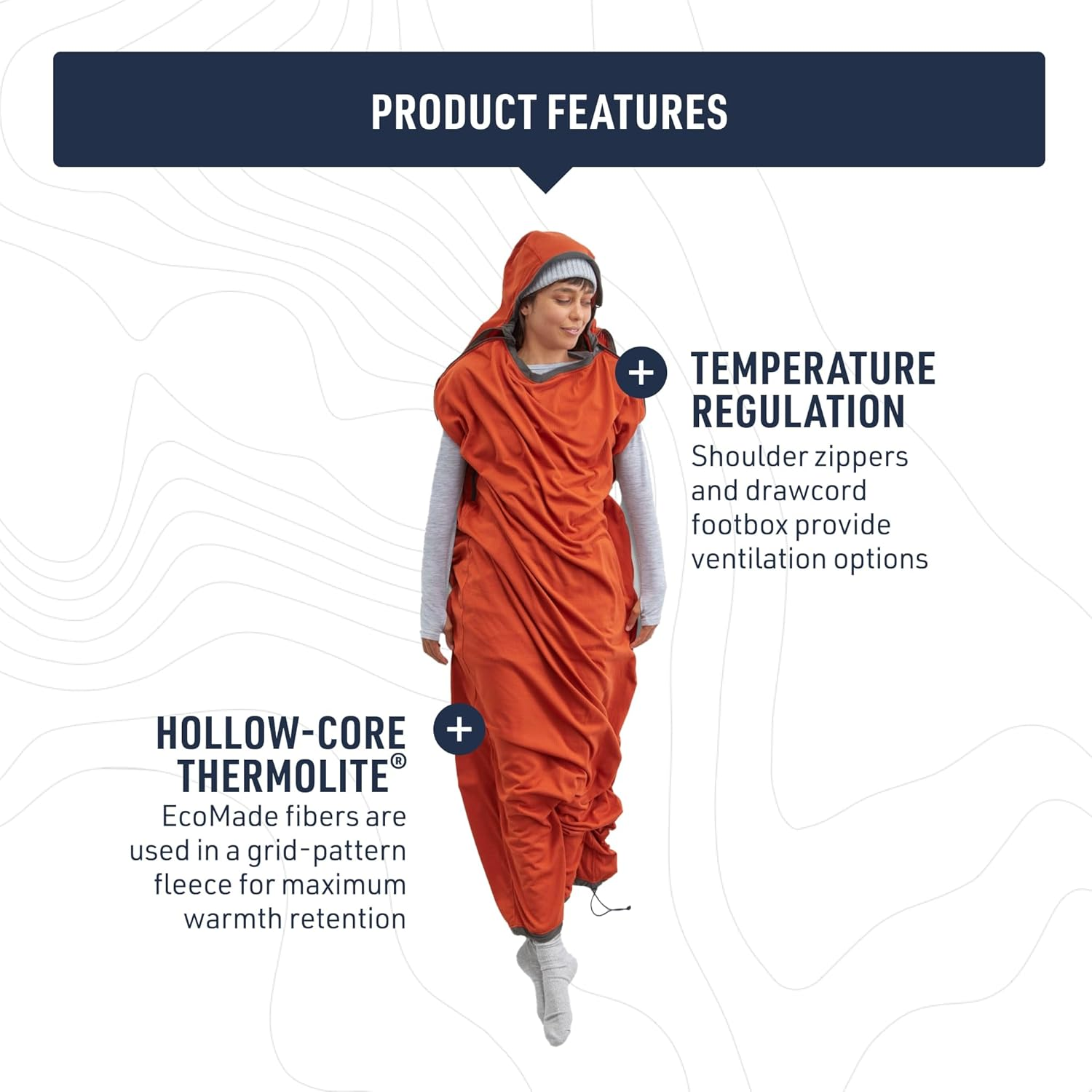 Sea to Summit Reactor Insulated Sleeping Bag Liner image number 2