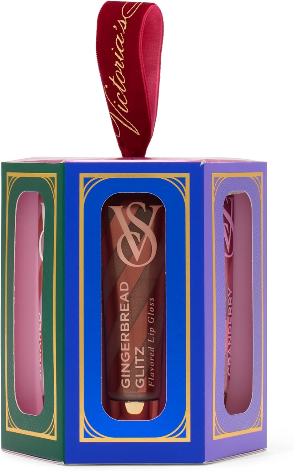Victoria'S Secret Lip Gloss Gift Set, Flavor Favorites, Flavored Lip Gloss Set for Women, Includes 5 Assorted Lip Glosses
