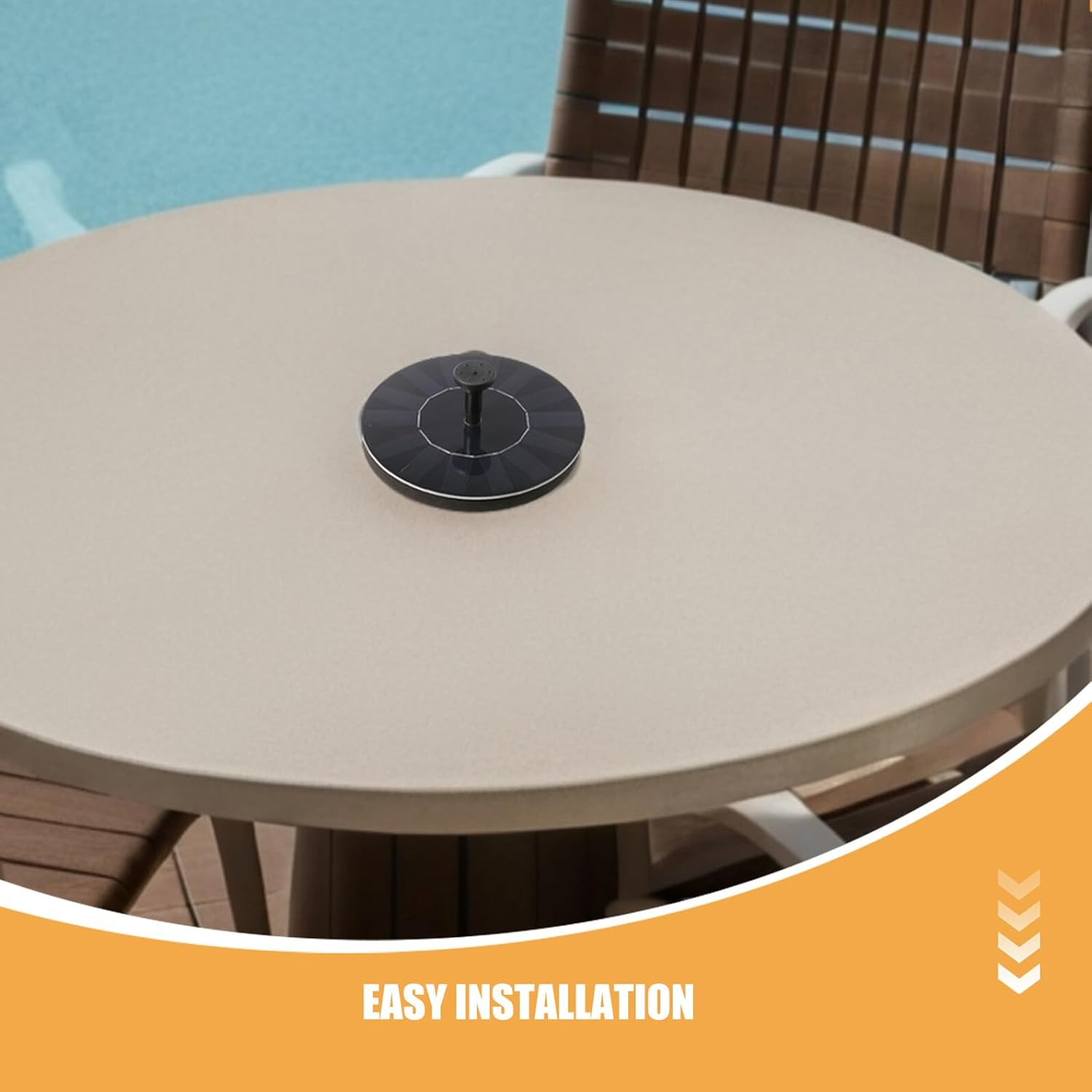 Solar Powered Floating Fountain Pump Compact Design for Small Ponds and Bird Baths Solar Garden Water Feature with Smart Circulation and Oxygenation Easy Outdoor Installation image number 5