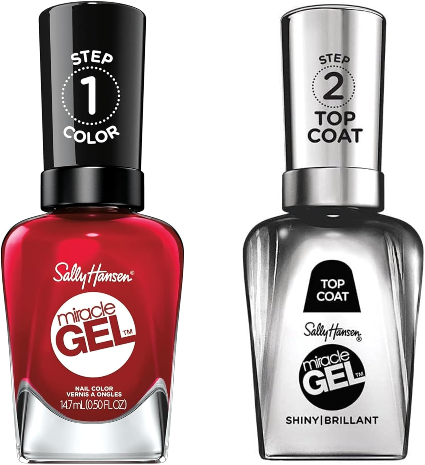 Sally Hansen Miracle Gel Nail Polish Kit - Rhapsody Red