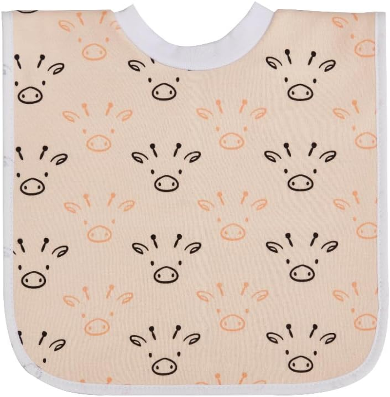 Big Softies 3 Pack Popover Bibs - Giraffe image number 1