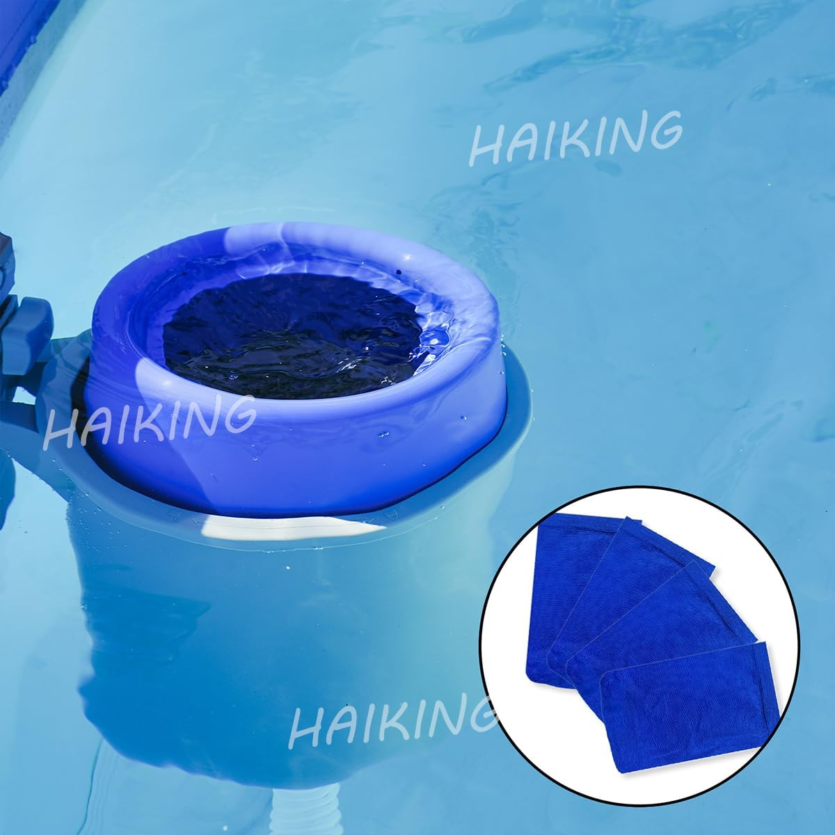 Pool Filter Socks, 20 PCS Ultra Fine Mesh Screen Liner for Cleaning Debris and Leaves (Universal) image number 4