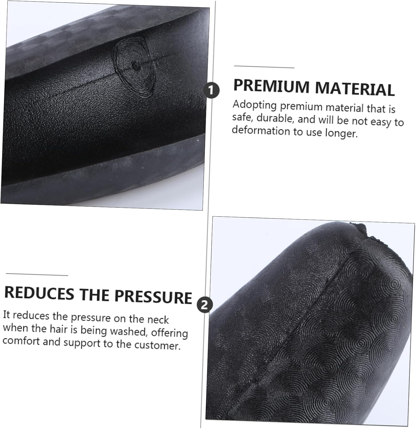 WRITWAA Shampoo Pillow for Hair Washing Basin Sponge Neck Rest Cushion for Salon Home Use image number 1