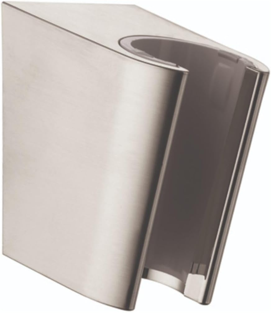 Hansgrohe Easy Install Handheld Shower Head Holdermodern in Chrome, 28331000