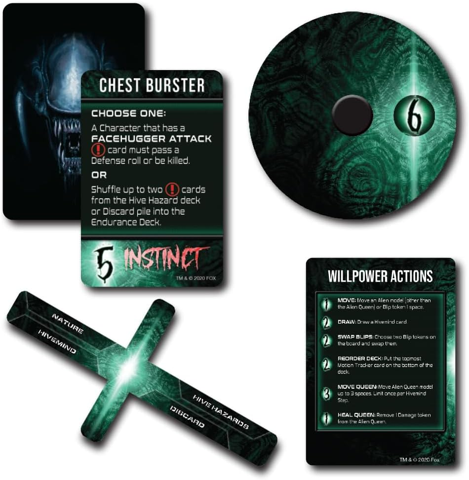 Gale Force 9 Aliens Get Away from Her Expansion Board Game image number 1