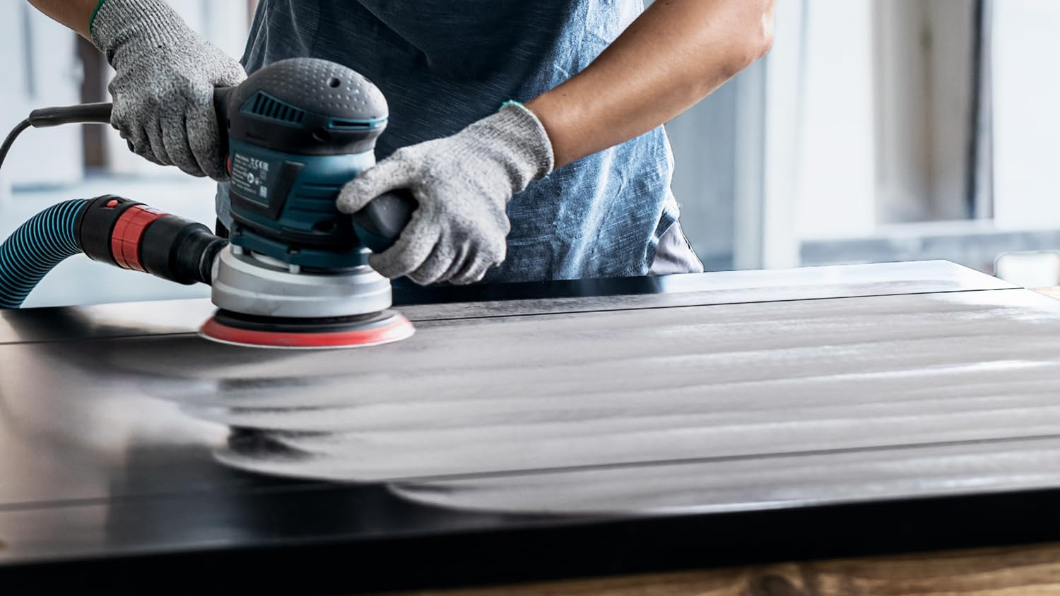 Bosch Accessories Professional 1X Expert Multihole Backing Pads Universal (Medium Version, &Oslash; 150 Mm, Accessories Random Orbital Sander) image number 2