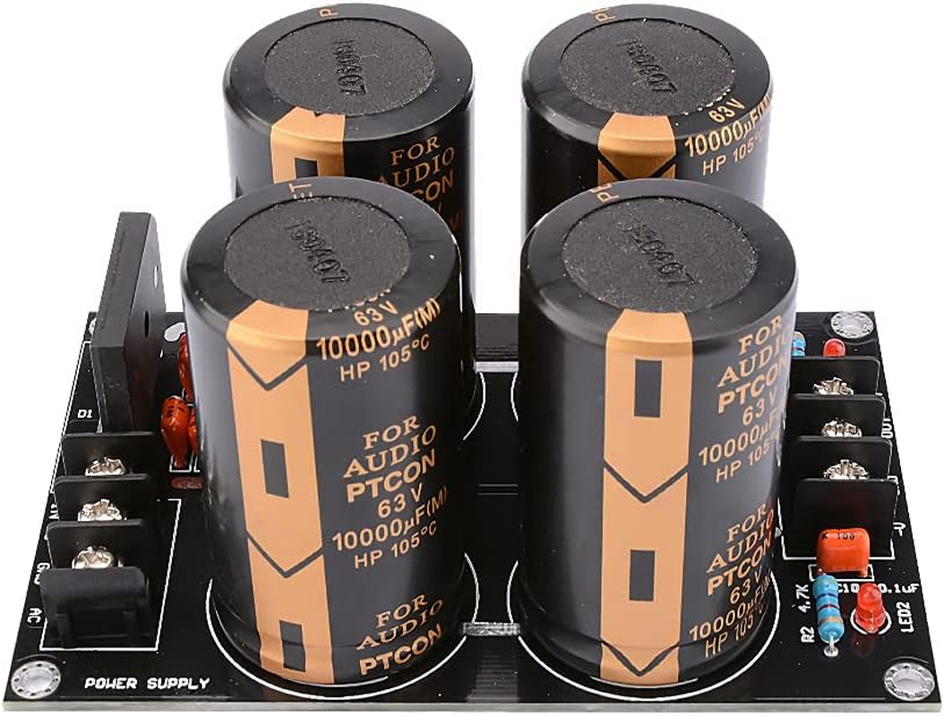 50A Rectifier Filter Power Supply Audio Board 63V 10000UF Dual Power Amplifier Rectifier DIY for Home Theater image number 1