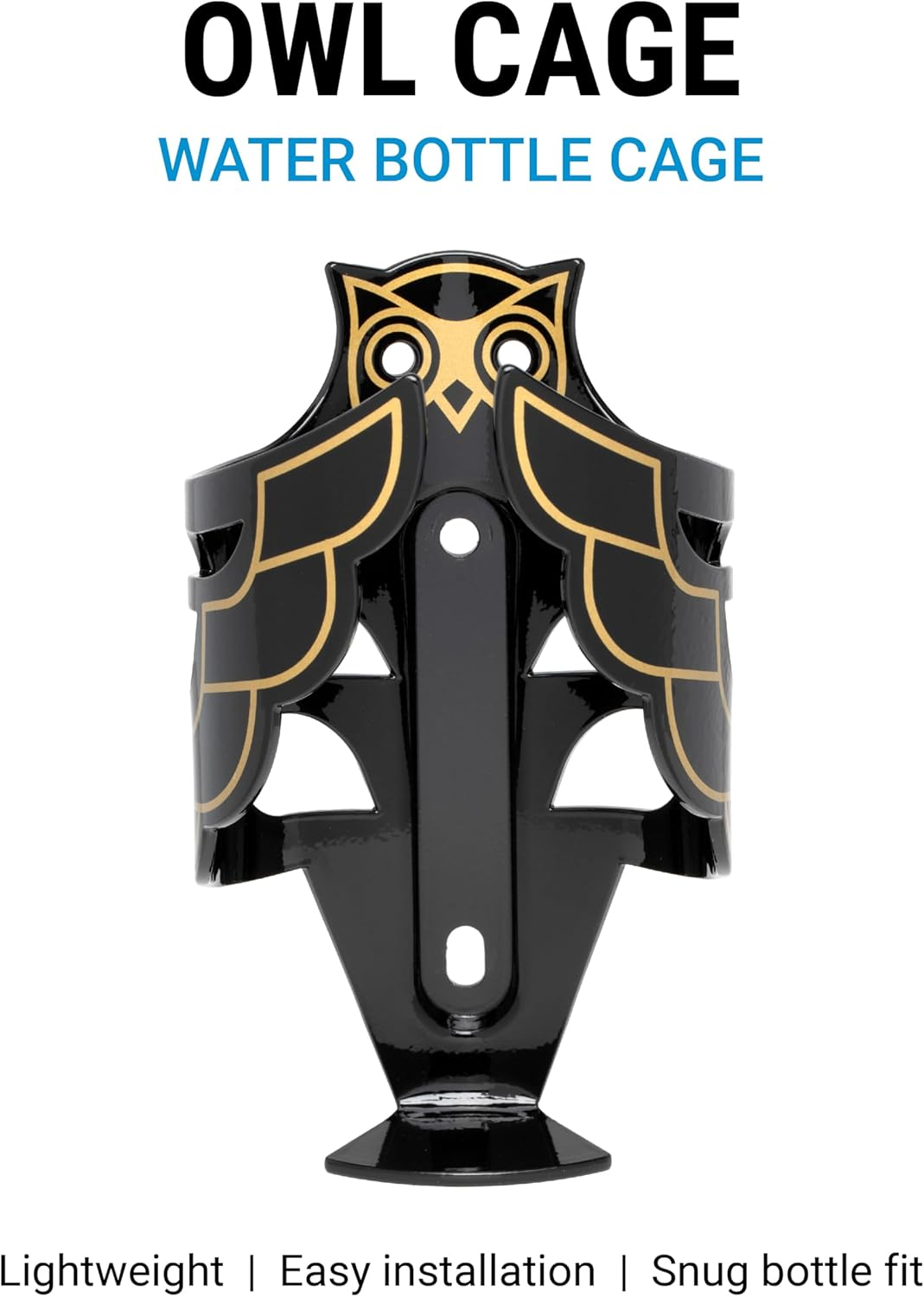 Portland Design Works Owl Water Bottle Cage - White image number 6