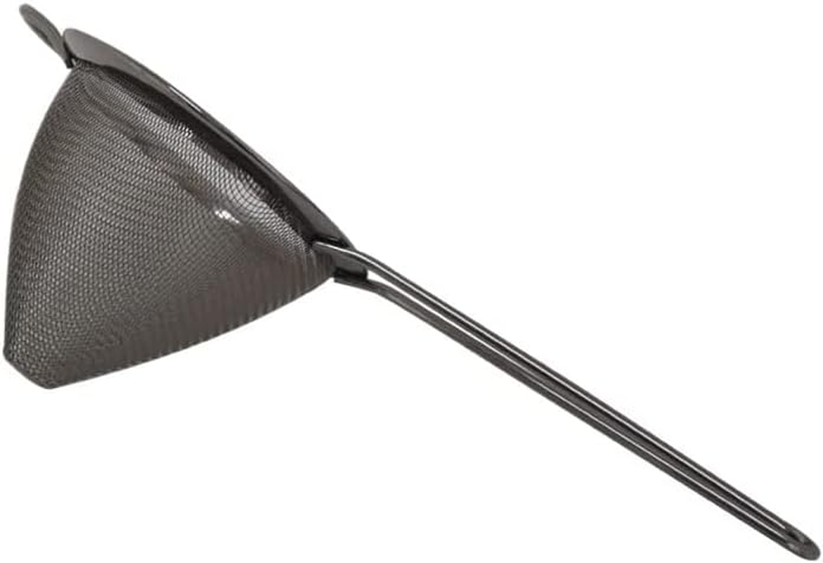 Cocktail Strainer, Stainless Steel Fine Mesh Filter Bartender Conical Colander Bar Accessories for Tea, Juice and Coffee - Silver