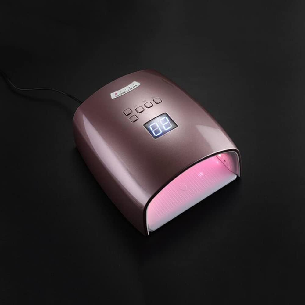 Nail Dryer Professional Nail Dryer 48W Rechargeable Nail Quick Dry Dryer for Nails Wireless Nail Uv Led Lamp Manicure Pedicure Nail Epuipment Nail Lamp image number 1