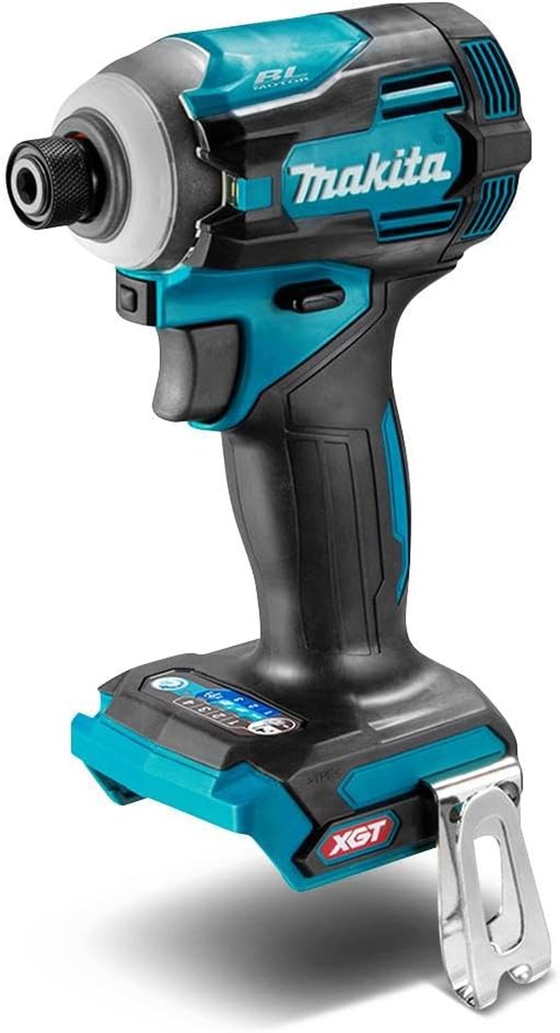 Makita 40V Max XGT Brushless 1/4" Hex Impact Driver TD001GZ (Tool Skin Only, No Battery/Charger), in Plain Packaging (No Retail Boxes). image number 3