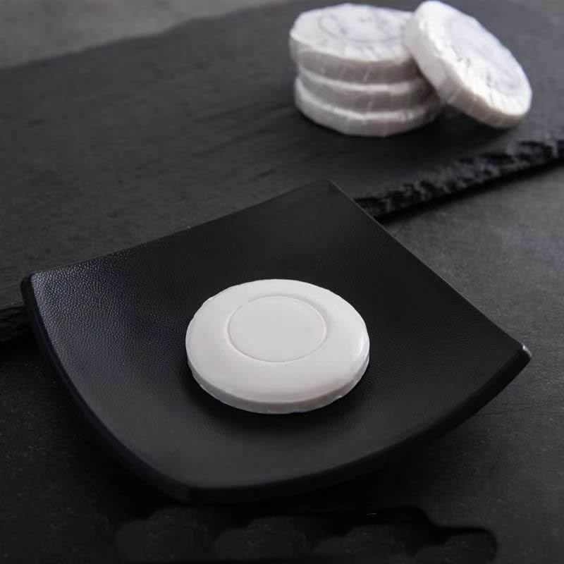 10Gram/0.35 Ounce round Travel Pocket Size Portable Fresh Fregrant Bath Soap for Washing Hand Cleaning Body Personal Smooth Moisturizing and Silky Smooth Skin Care Hotel Family Guests Rich Foam Agent Cleanser (100) image number 1