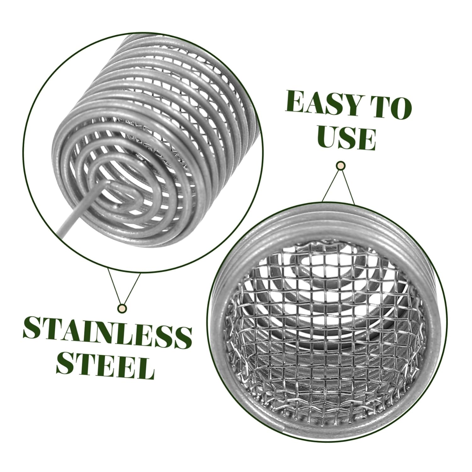 TOVINANNA 6Pcs Stainless Steel Bonsai Fertilizer Box Stainless Steel Bonsai Fertilizer Basket Bonsai Fertilizer Baskets Bonsai Manure Spike Bonsai Fertilization Tool Flower Fertilizer Orchid