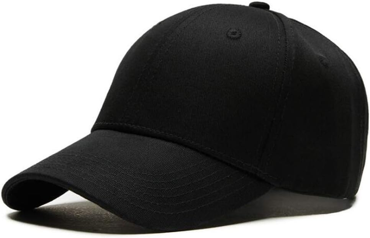 Yizhichu19900502 Men Women Plain Cotton Structured Baseball Cap Adjustable Strapback 6 Panel Hat