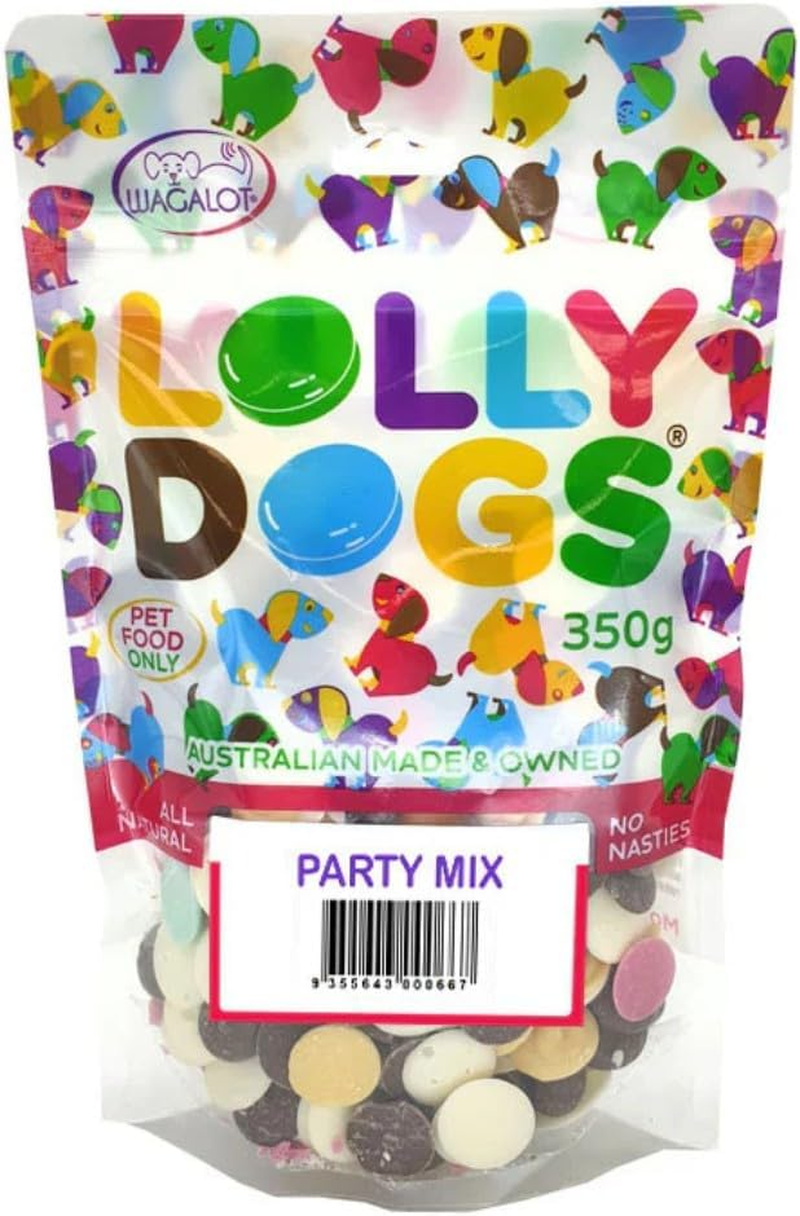 Lolly Dogs Party Mix Drops 350 G