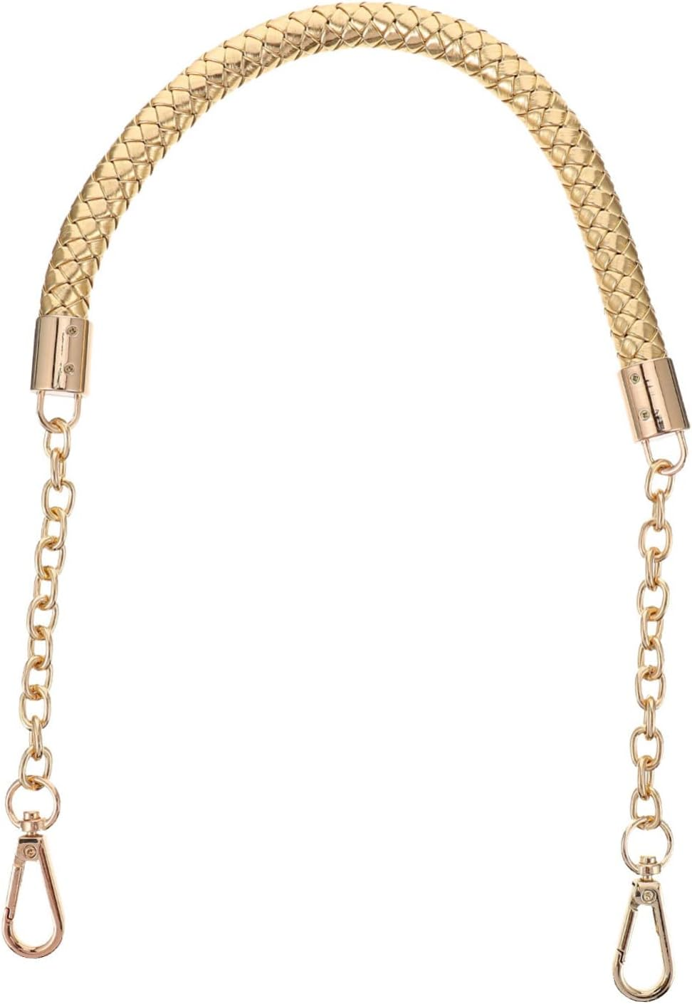 SEWOART Tape Metal Joycon Chain Purse Strap DIY Wallet Strap Watch Bands for Women Handbag for Women Purses for Women Tote Bag Shoulder Strap Shoulder Bags White Pu Leather Miss Handle