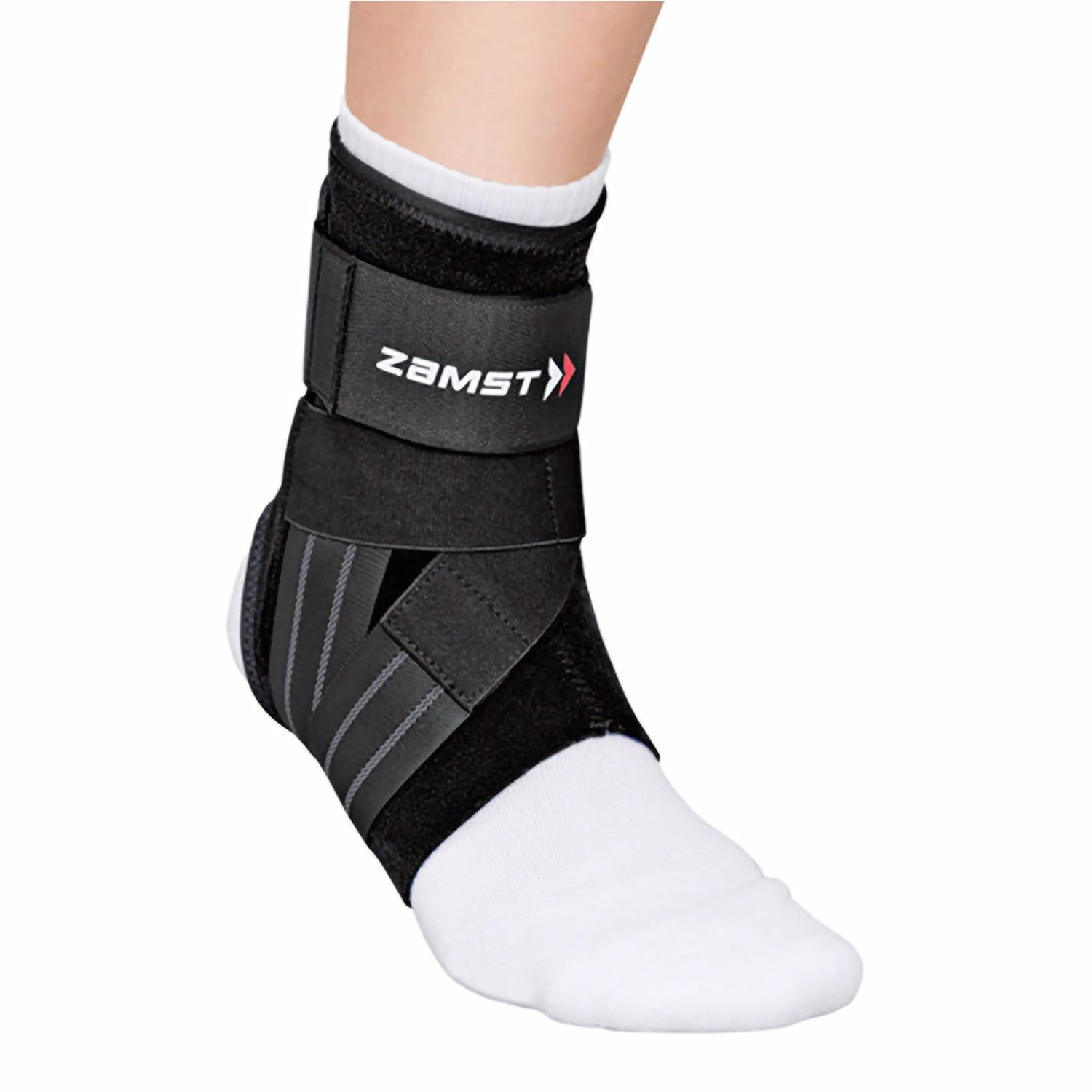 Zamst A1 Ankle Brace for Sports - Breathable Sports Ankle Support for Men and Women with Adjustable Three Way Straps for Moderate Lateral Ankle Sprain - Left, Small image number 5