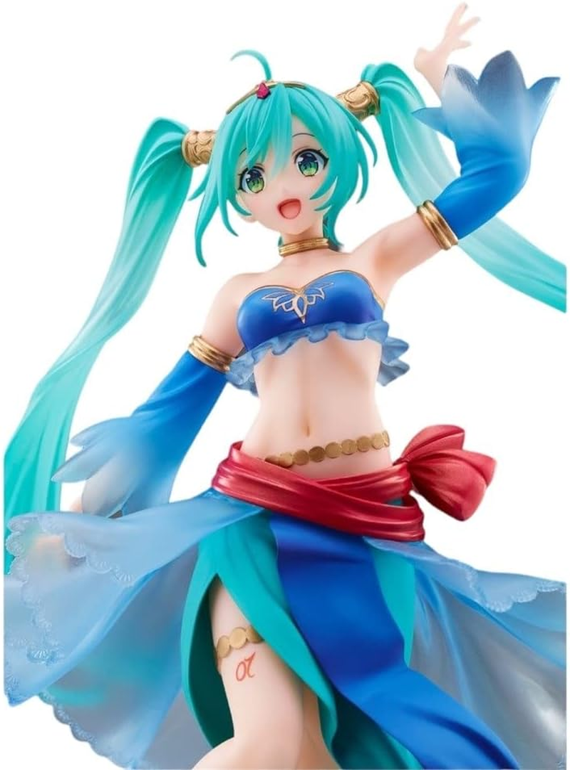 Taito Hatsune Miku Figure Princess AMP Figure ~Arabian Ver.~, Multiple Colors (T83794) image number 2