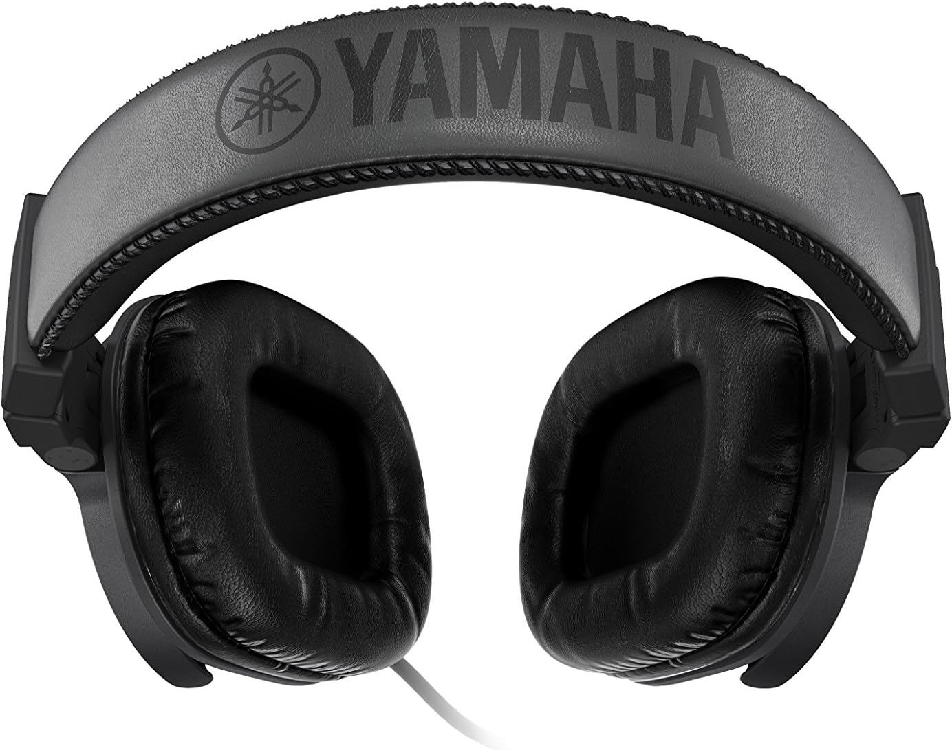 Yamaha HPH-MT5 Closed Back over Ear Studio Monitor Headphones, Black - White image number 3