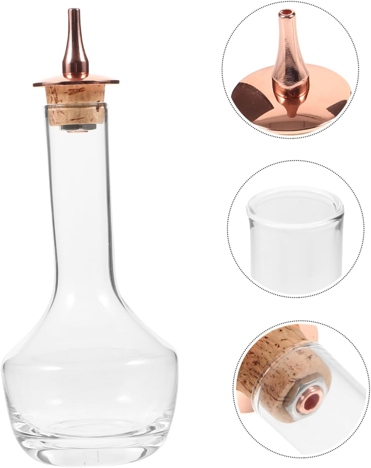 Alipis Pcs Cocktail Bottle Bitter Essence Bitters Bottles for Bar Home image number 2