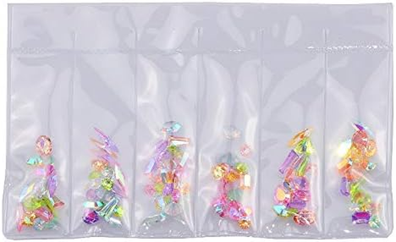 1 Pack Mixed AB Glass Nail Rhinestones Manicure Tool Nails Art Decorations Zhengpingpai