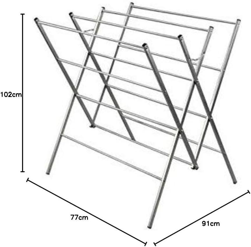 L.T. Williams 4657 W Shape Metal Clothes Airer image number 1