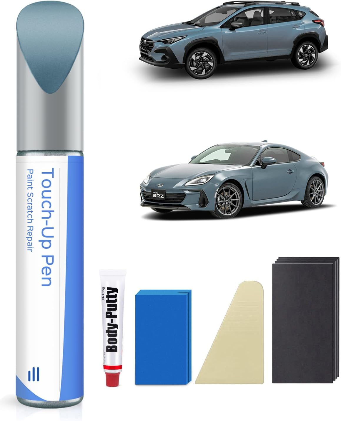 WR Blue Pearl(K7X) Touch up Paint Repair Kit Compatible with Subaru - DIY Kit Exactly Matches Chips and Nicks