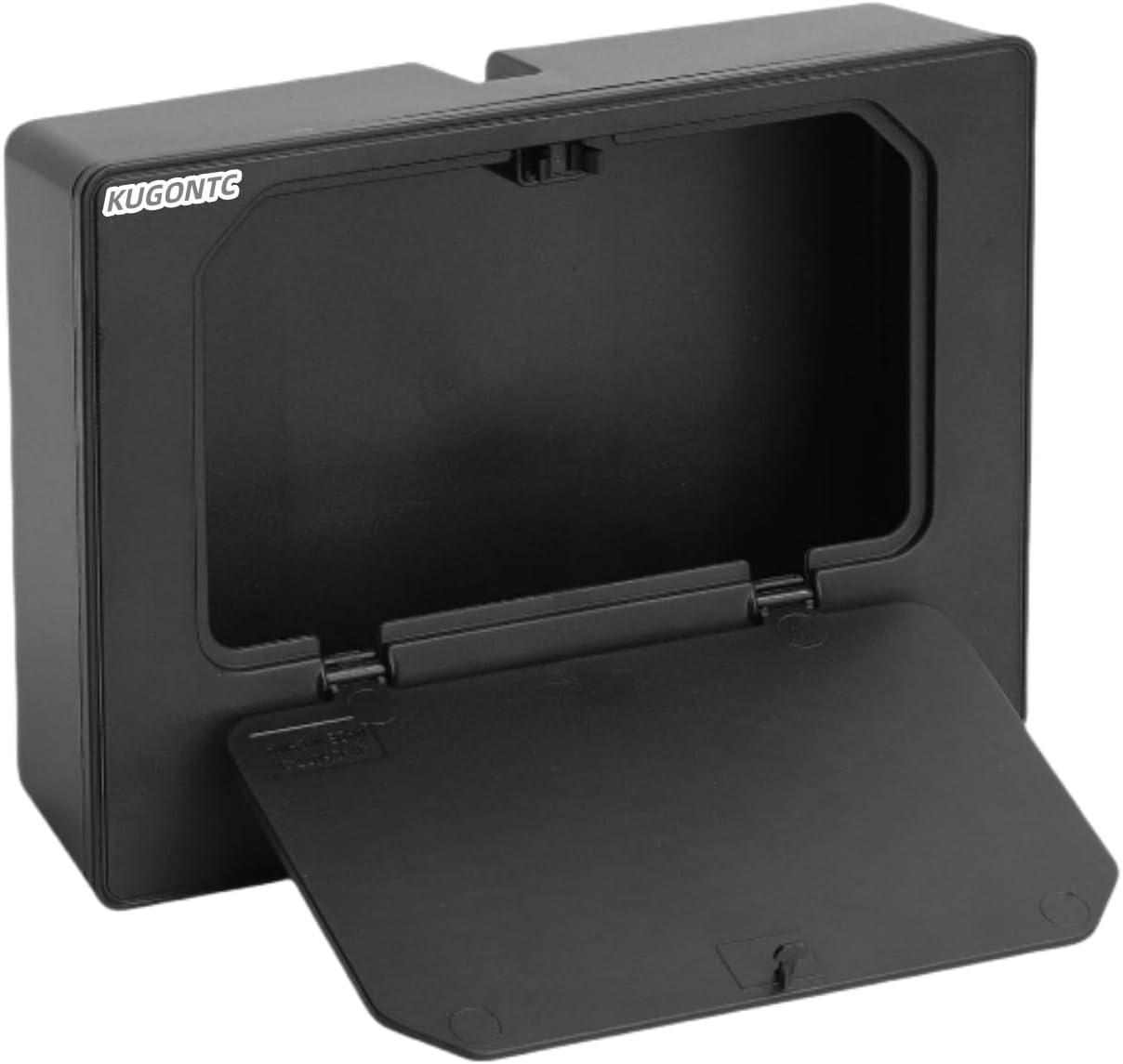 ABS Plastic Center Console Privacy Organizer Compatible with Mitsubishi L200/Triton 2024 2025 Armrest Box Hidden Storage Tray Accessories image number 6