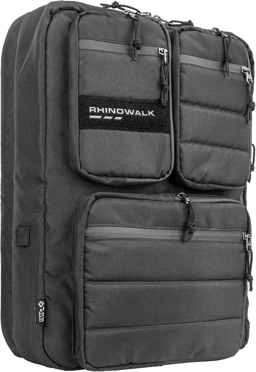 Rhinowalk Bike Pannier Bag Bicycle Bag, Panniers for Bicycles, Motor Pannier Backpack Shoulder Bag Professional Cycling Accessories (Black)