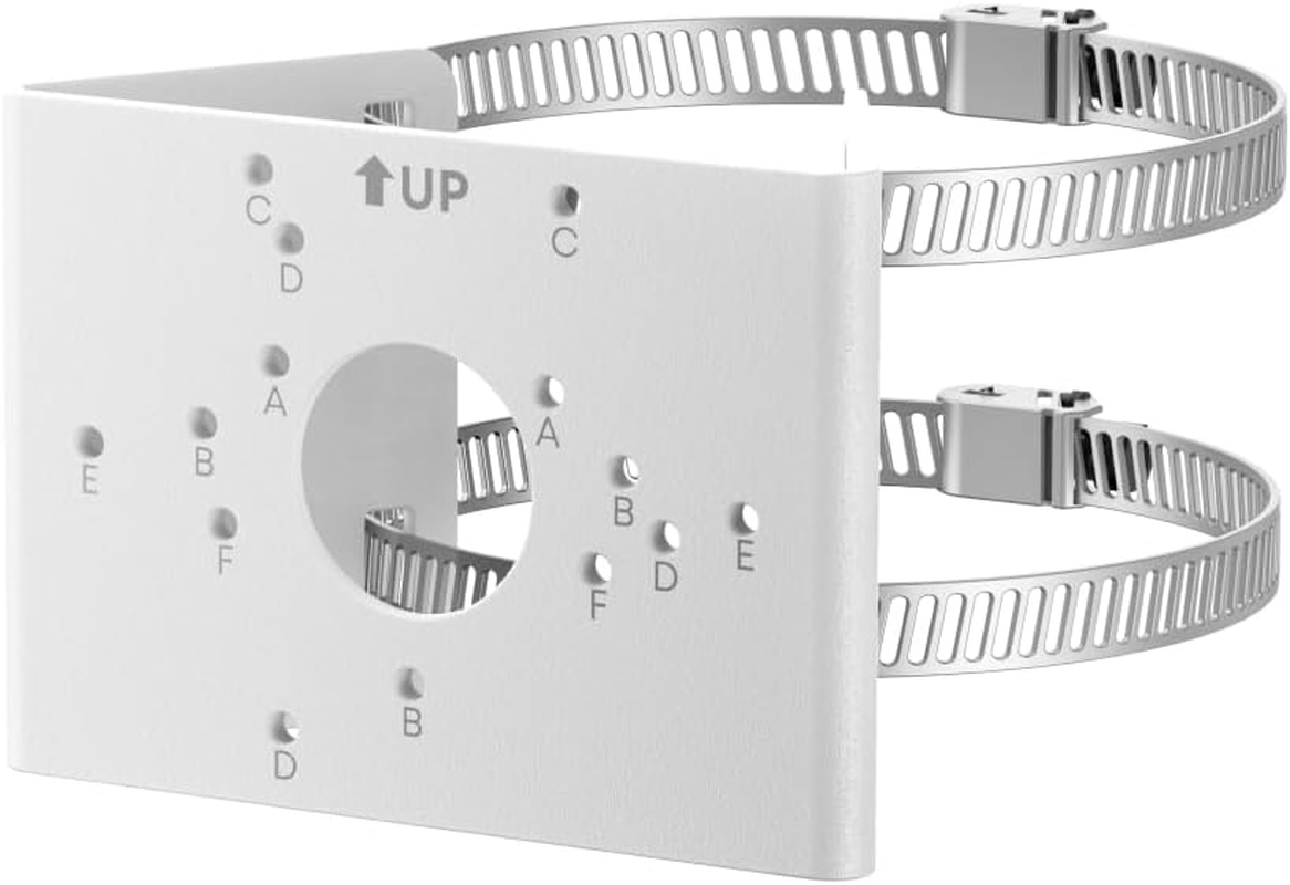 Eufy Outdoor Camera Mount for Poles [No Drilling Required] / Compatible with Poles Diameter 50-150Mm / Eufycam S3 Pro/Solocam S340 / Solocam E30 / Solocam E42 / Outdoor Security Camera Fixing image number 2