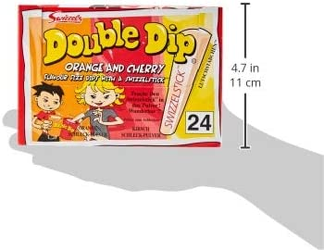 Swizzel Double Dip Orange and Cherry Stick, 36 X 19 Grams image number 2