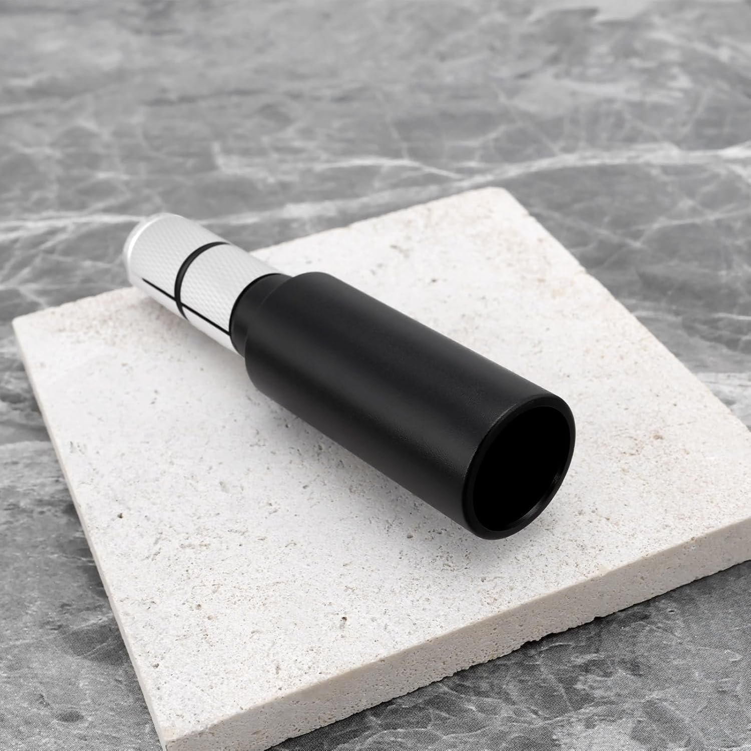 Emsea 1Pair Bicycle Flat Bar Extender Aluminium Alloy MTB Bike Handlebar Bar End Extension 91X22.2Mm Bike Stem Riser 15-20Mm Ported Handlebars Black image number 5