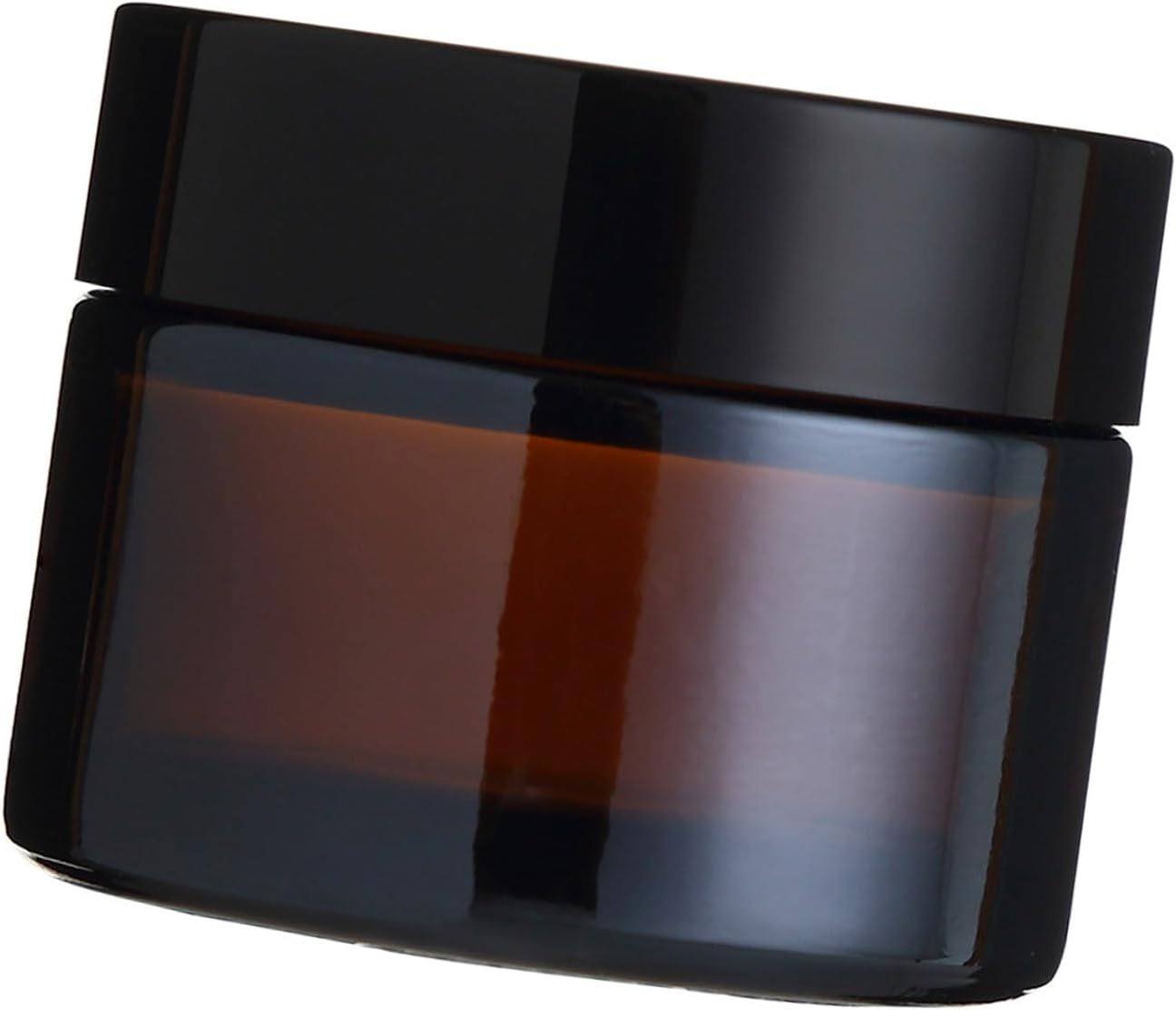 Cosmetic Jar, Brown Light Proof Makeup Sample Container for Cream (30G) image number 4