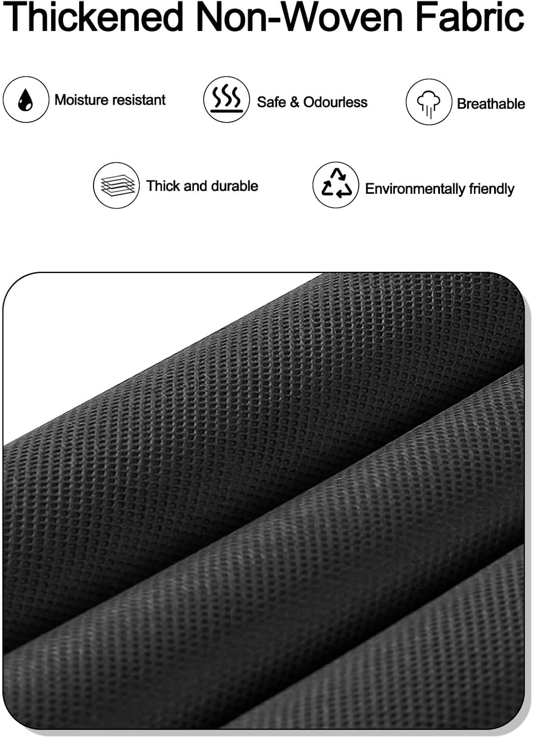 TAHAVICE 1 Pack over the Door Storage Organiser with 5 Pockets 10 Mesh Side Pockets, 44 Lbs Weight Capacity Door Hanging Organisers and Storage for Bedroom,Bathroom,Nursery,Dorm (D Black, 1 Pack) image number 2