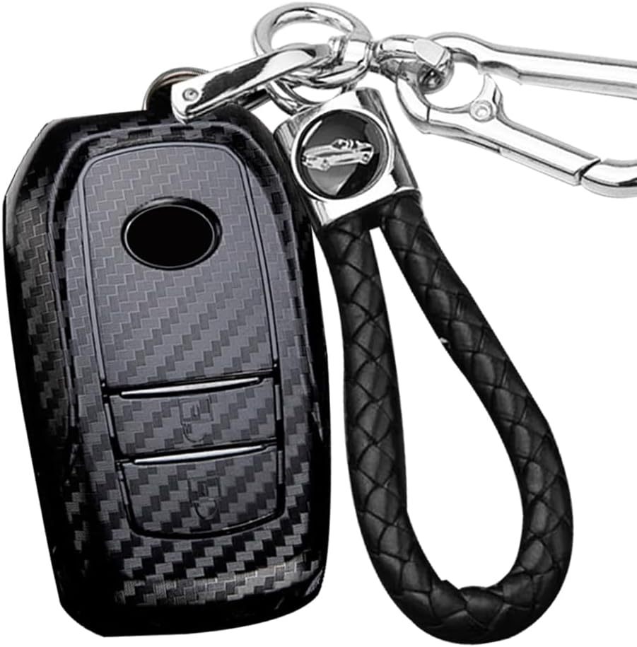 HIBEYO Key Fob Cover for Toyota Corolla RAV4 Camry GX FJ150 Prius Yaris Land Cruiser Highlander LX RX NX Hilux Previa